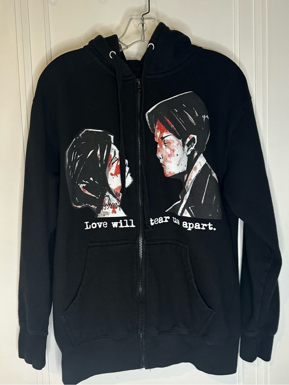 From Hot Topic My Chemical Romance band zip up Hoodie Medium